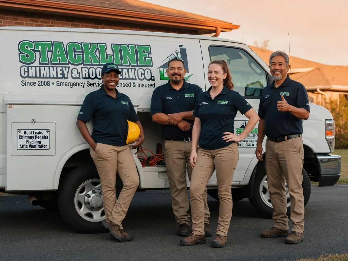 Chimney flashing repair company in Mantador, ND
